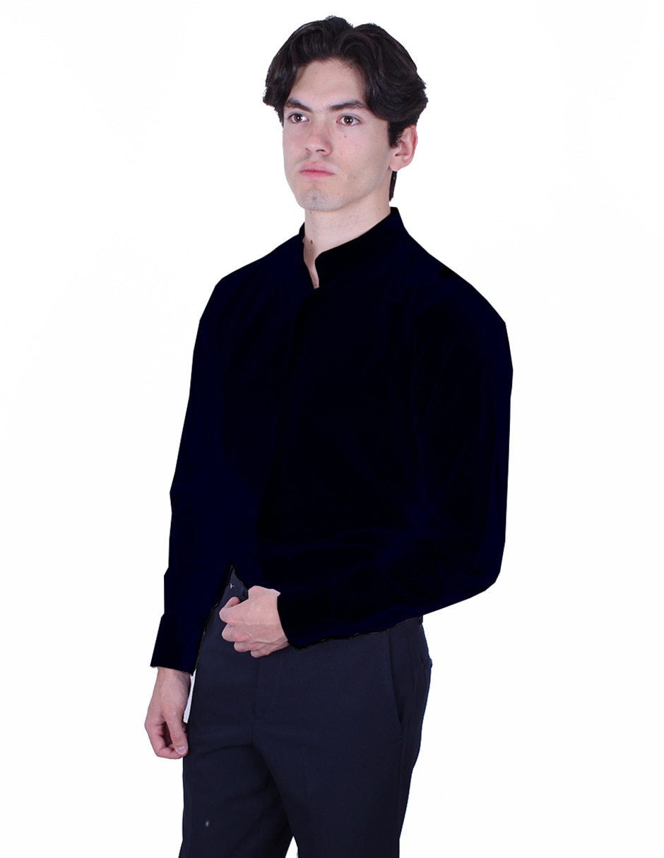 Camisa de vestir manga larga para hombre 2