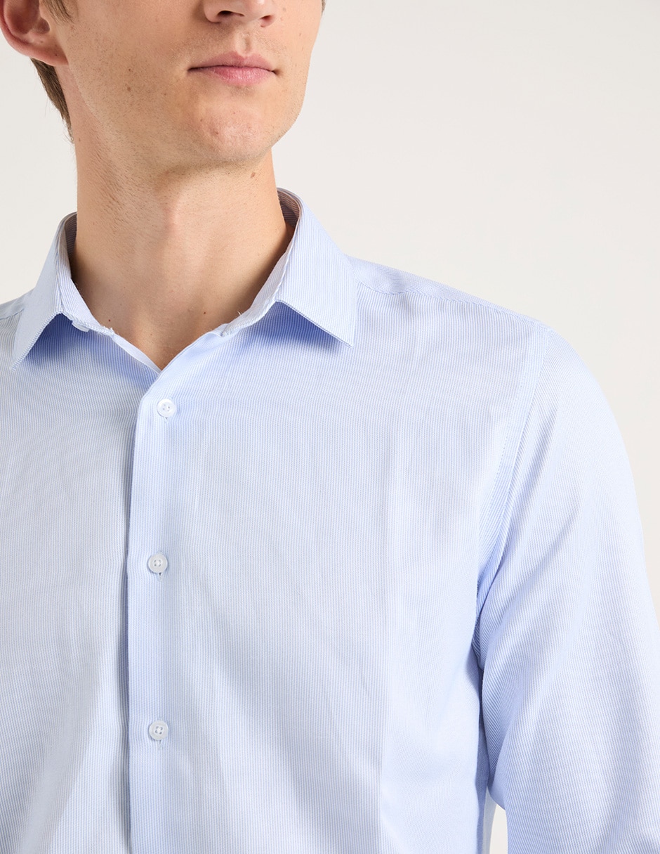 Set camisa casual Centempo de algodón manga larga para hombre 4