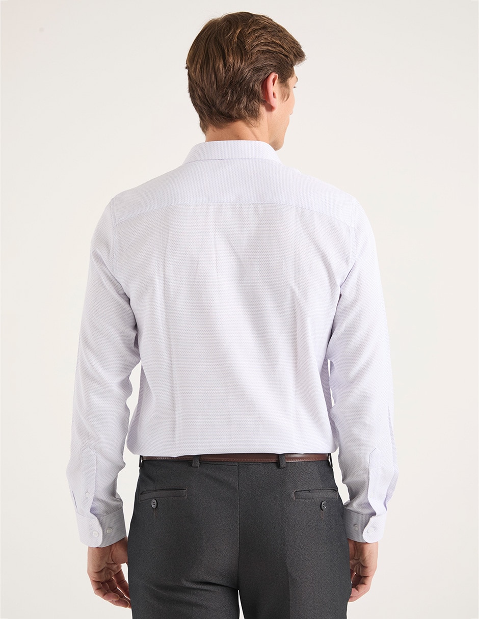 Camisa casual de algodón manga larga para hombre 2