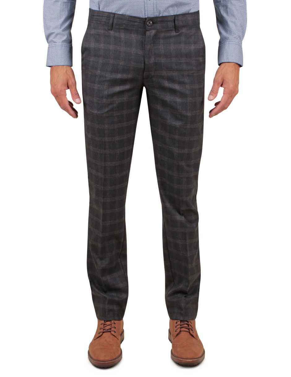 Pantalón de vestir slim para hombre Pantalón de vestir slim para hombre