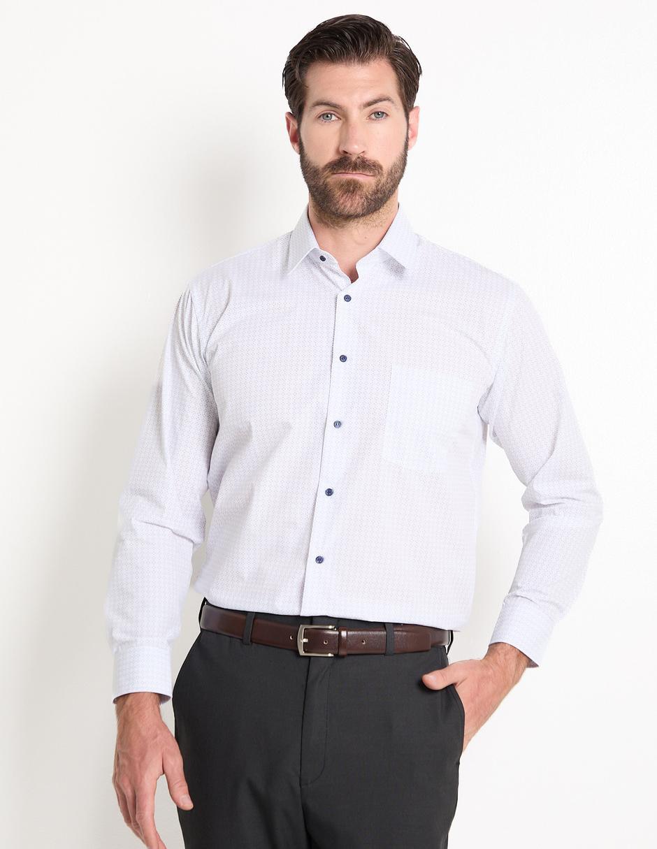 Camisa de vestir manga larga para hombre 1