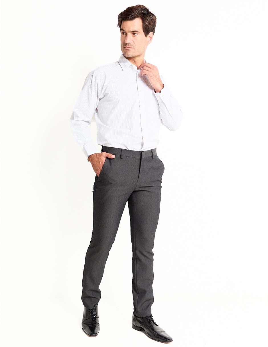 Camisa de vestir manga larga para hombre 3