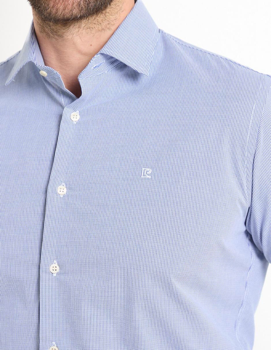Camisa de vestir manga larga para hombre 4