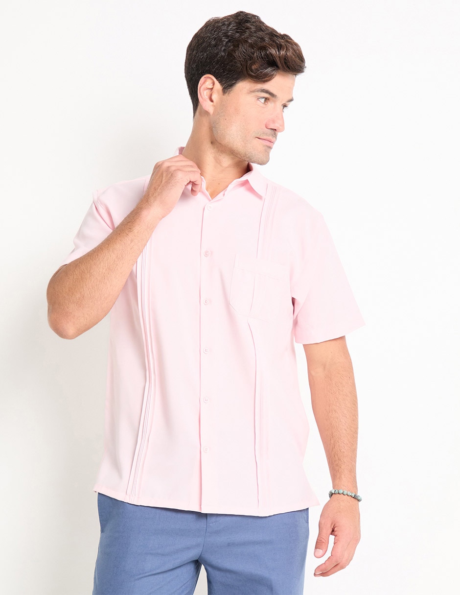 Guayabera manga corta para hombre 1