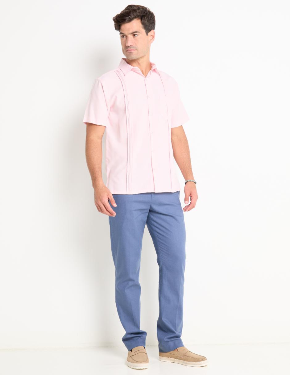 Guayabera manga corta para hombre 3