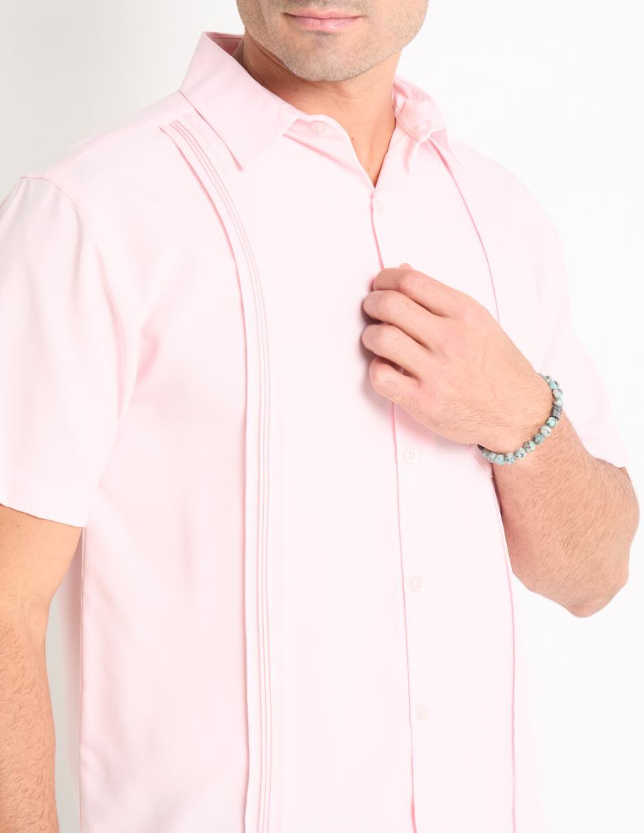 Guayabera manga corta para hombre 4