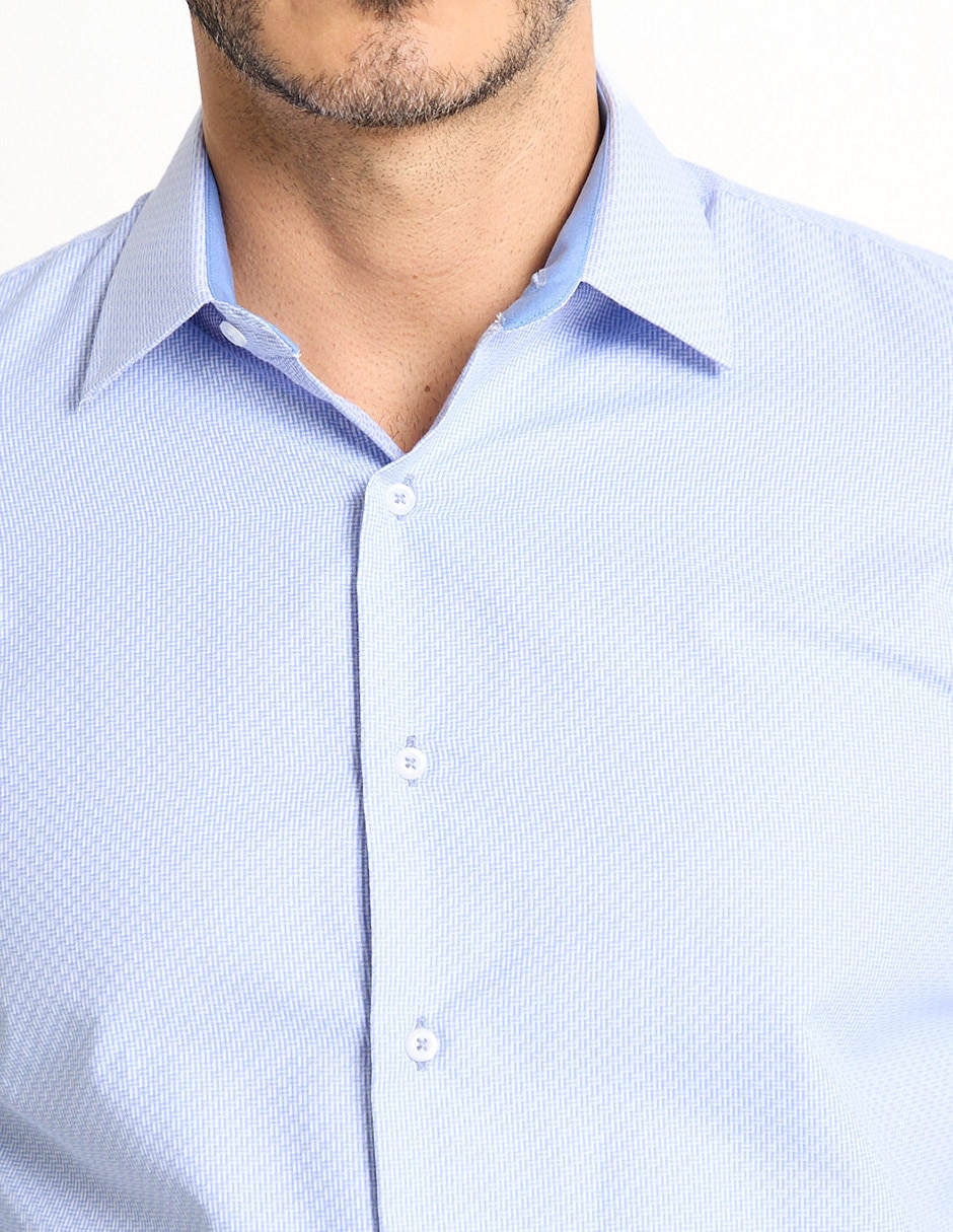 Camisa de vestir manga larga para hombre 4