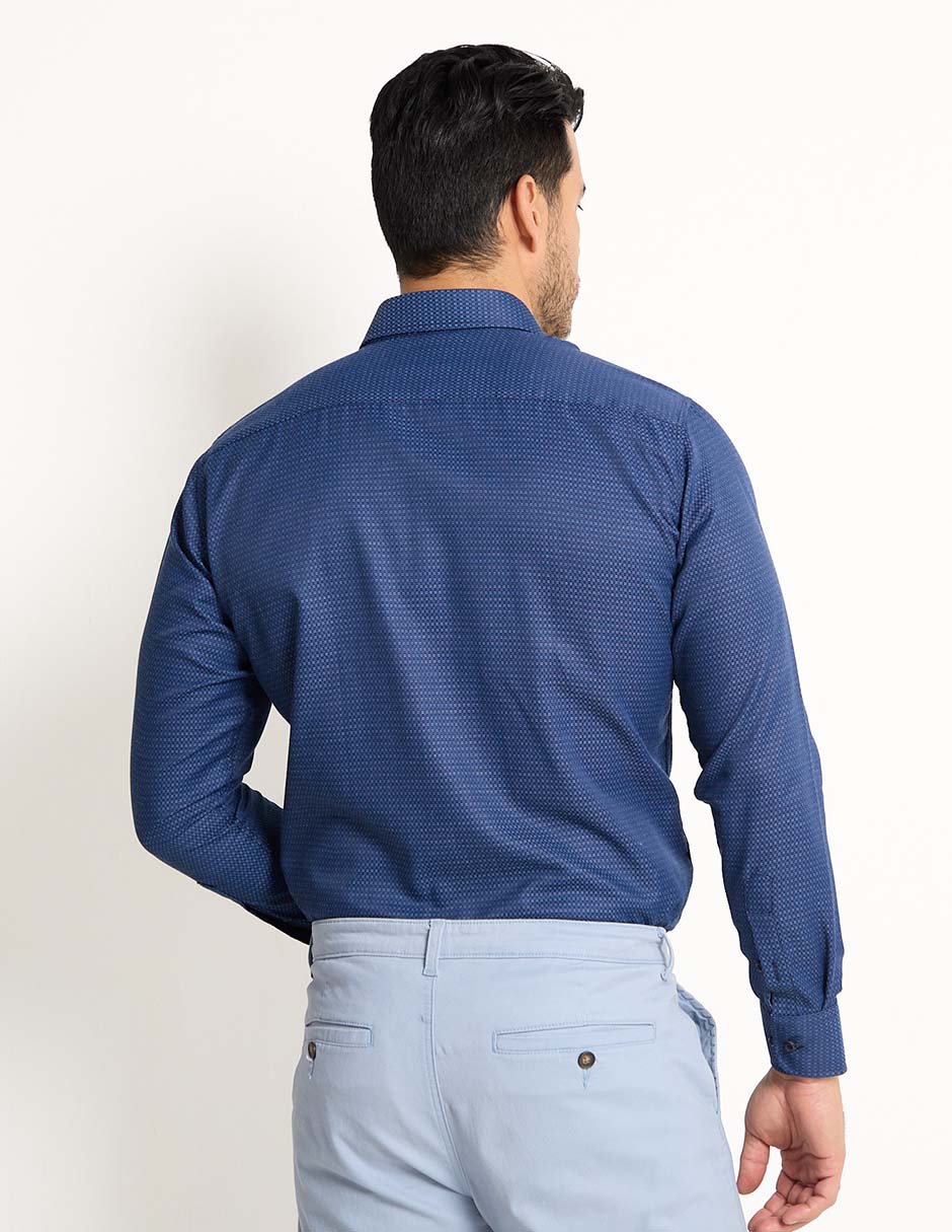 Camisa de vestir manga larga para hombre 2
