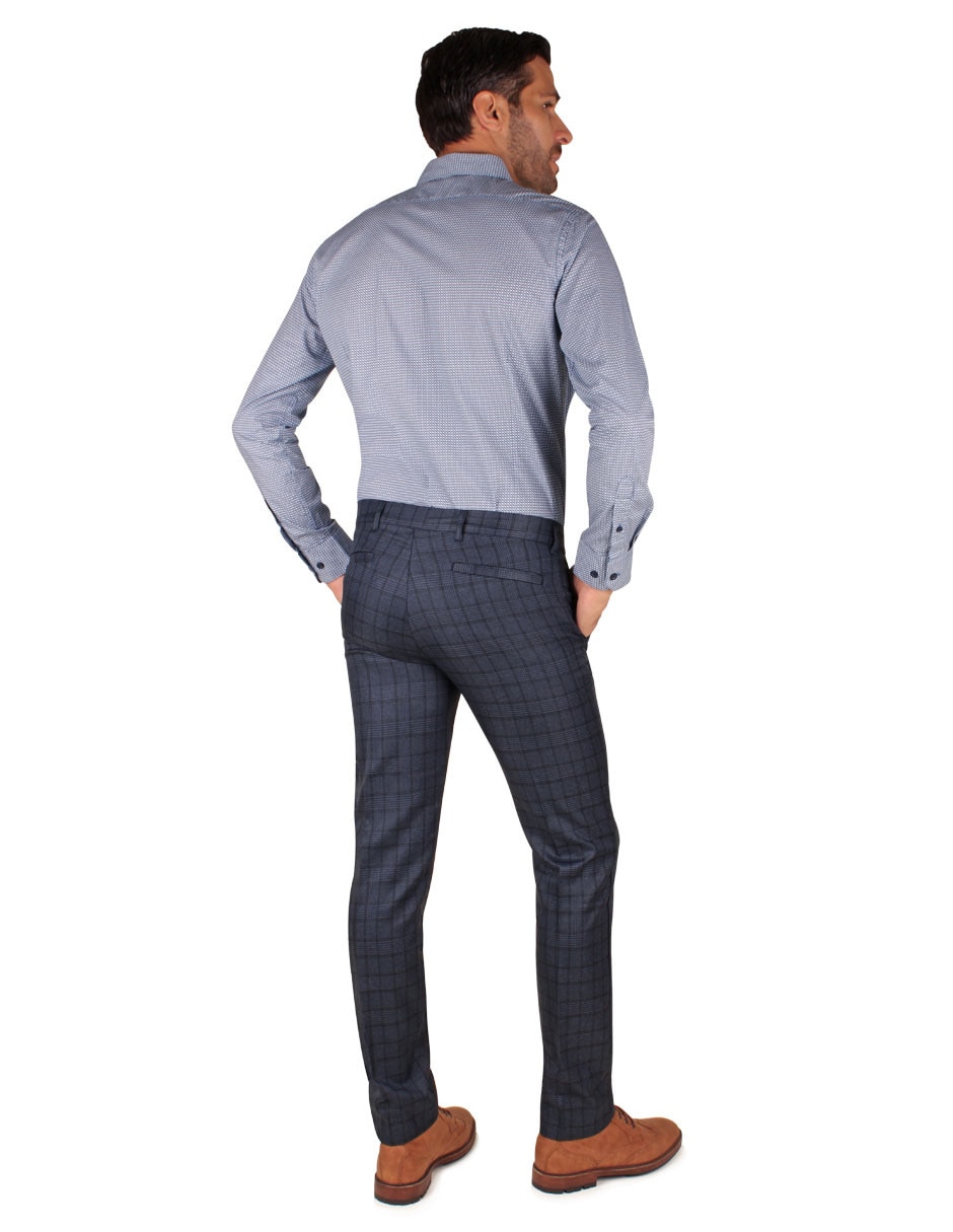Pantalón de vestir slim para hombre 3