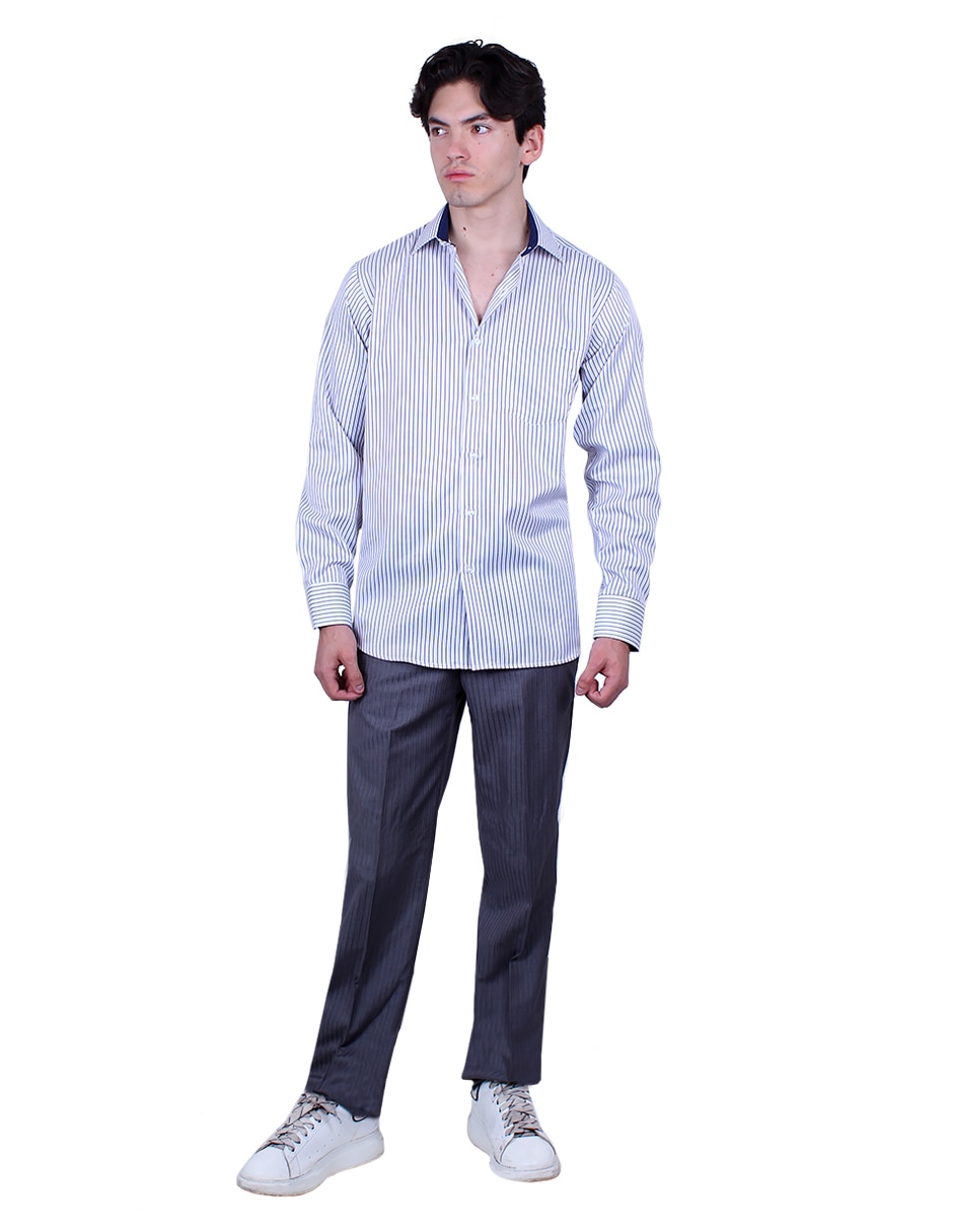 Camisa de vestir manga larga para hombre 2