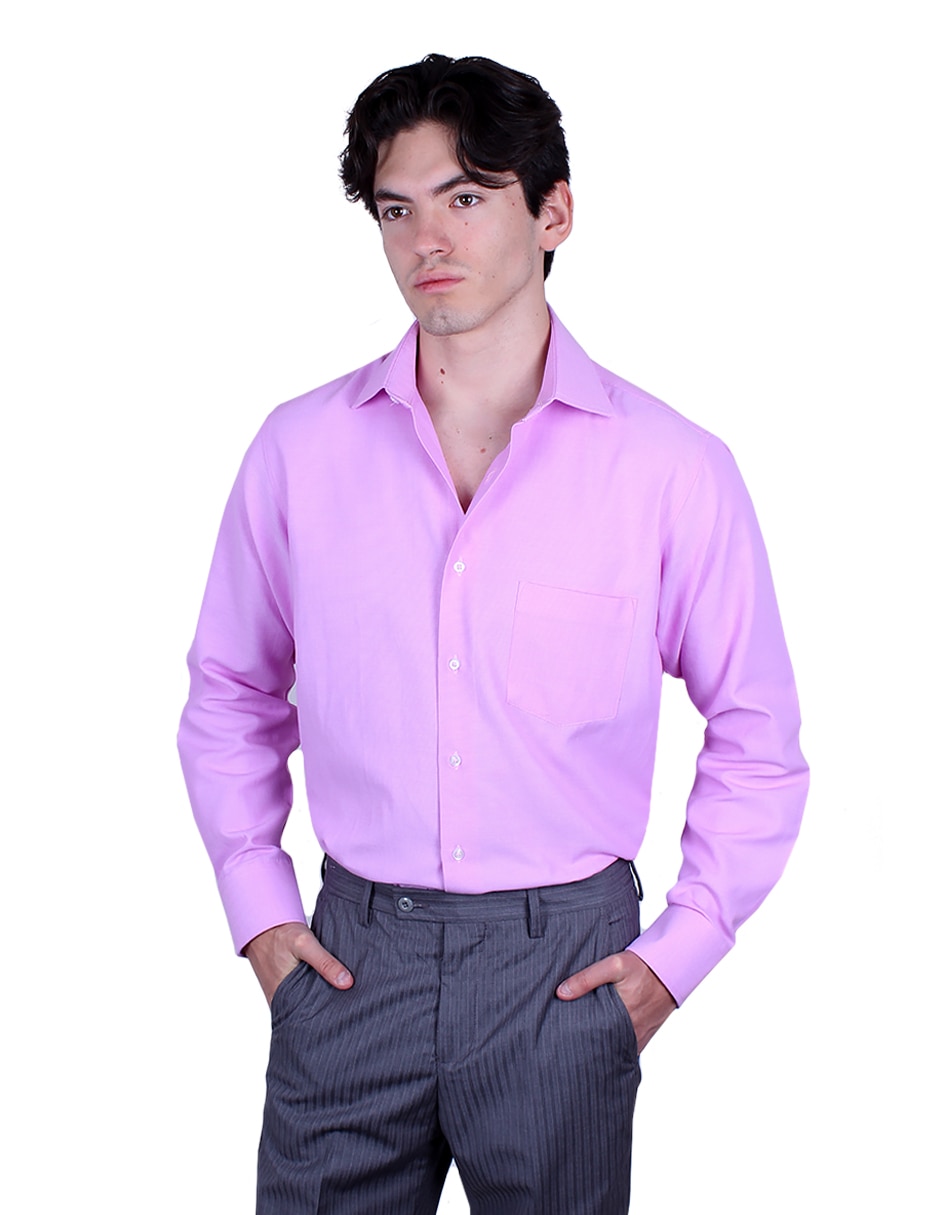 Camisa de vestir manga larga para hombre Camisa de vestir manga larga para hombre