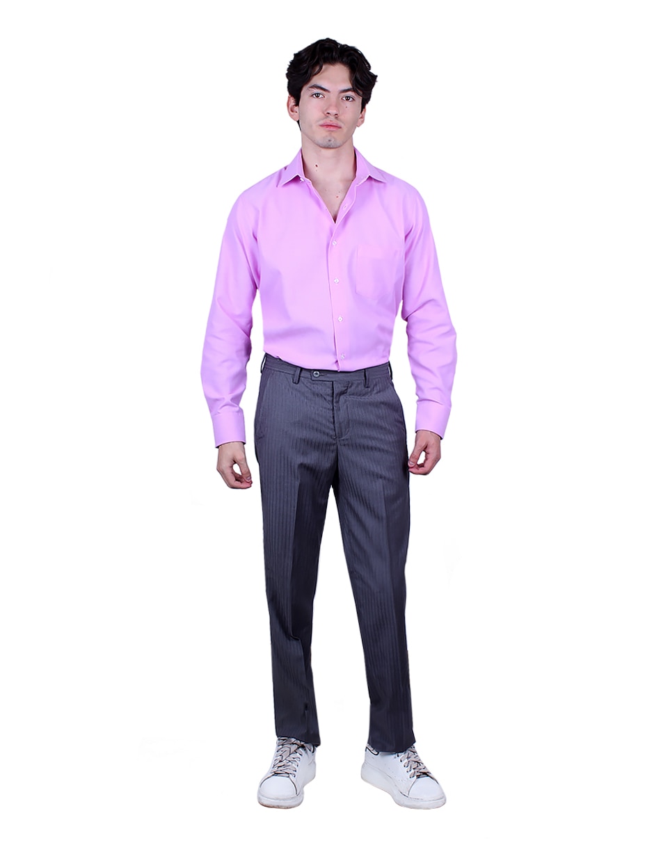 Camisa de vestir manga larga para hombre 2