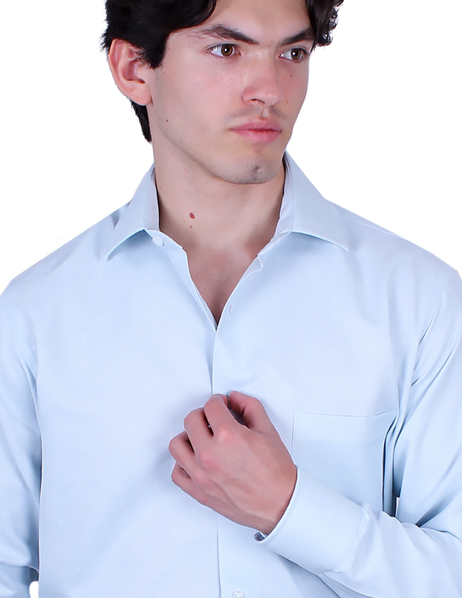 Camisa de vestir manga larga para hombre 3