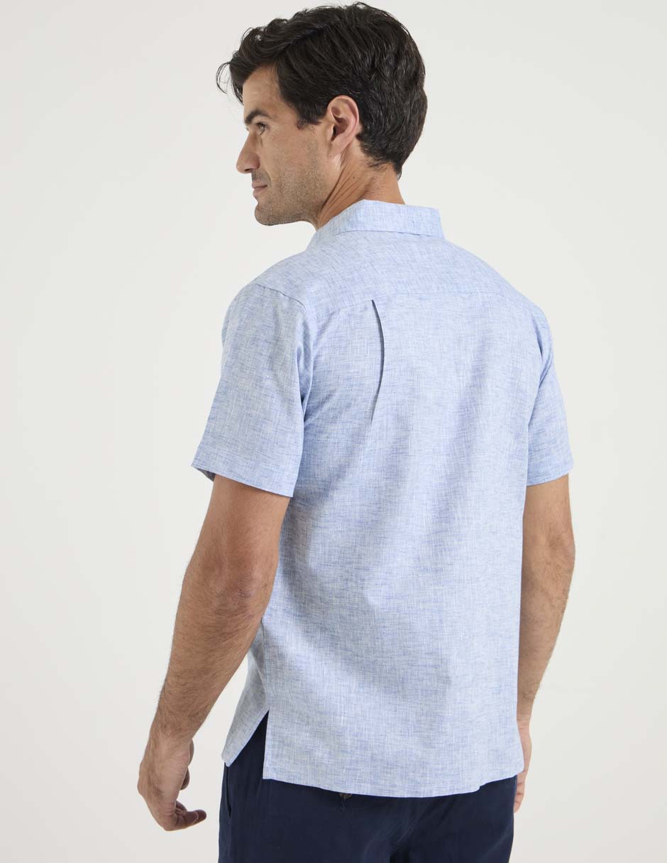 Camisa casual manga corta para hombre 2