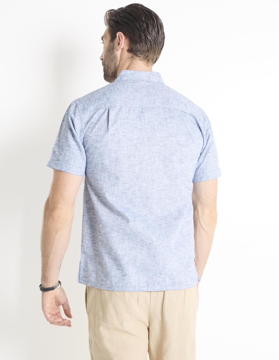 Guayabera manga corta para hombre 2
