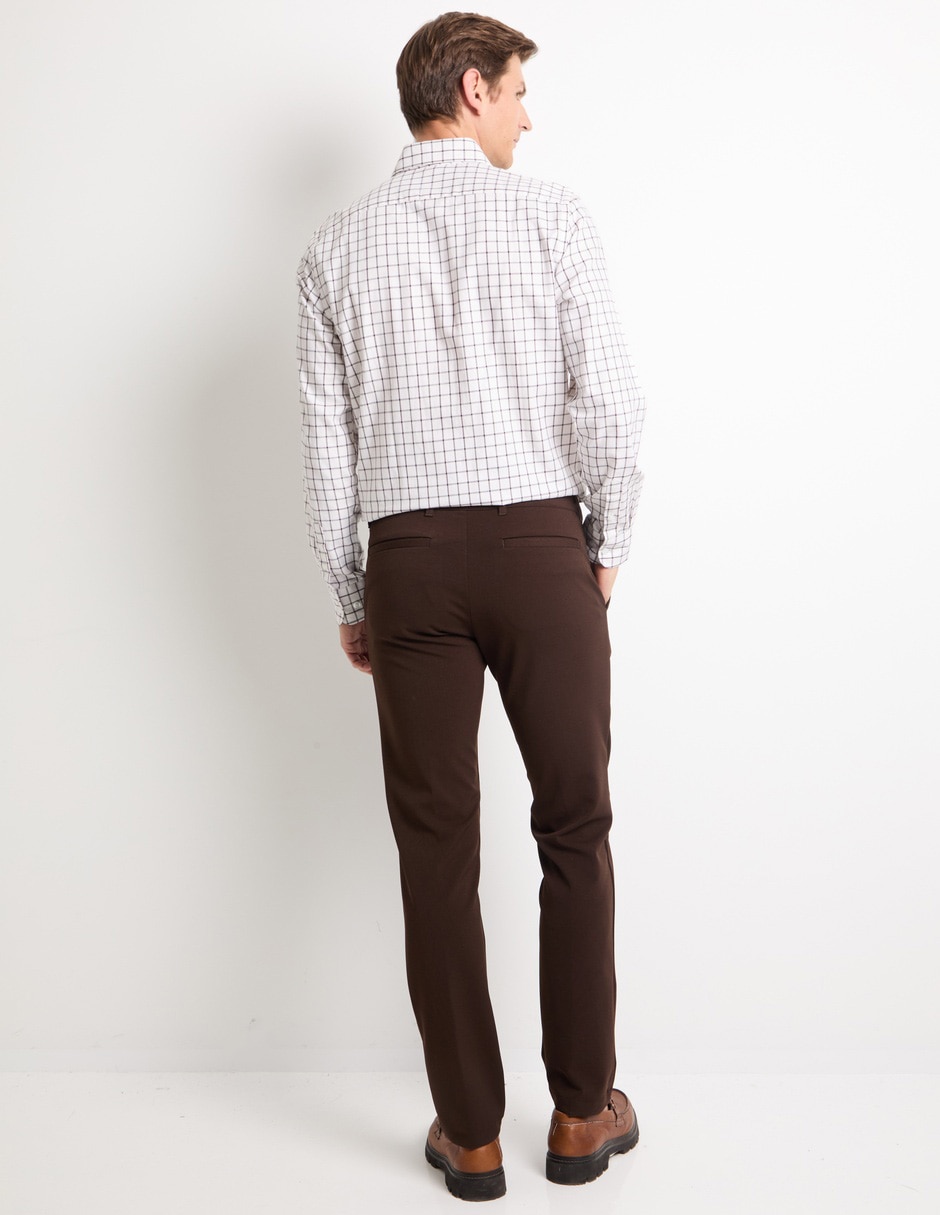 Pantalón de vestir regular para hombre 2