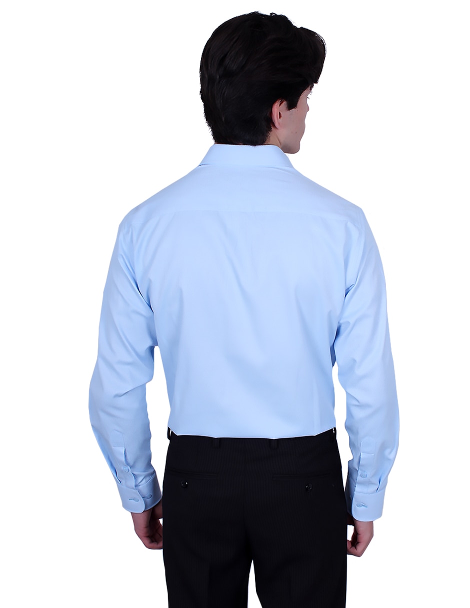 Camisa de vestir manga larga para hombre