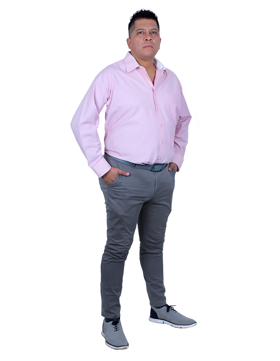 Camisa de vestir manga larga para hombre 2