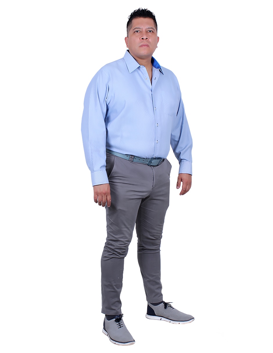 Camisa de vestir manga larga para hombre 2