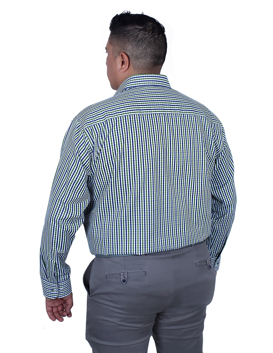 Camisa de vestir manga larga para hombre 3