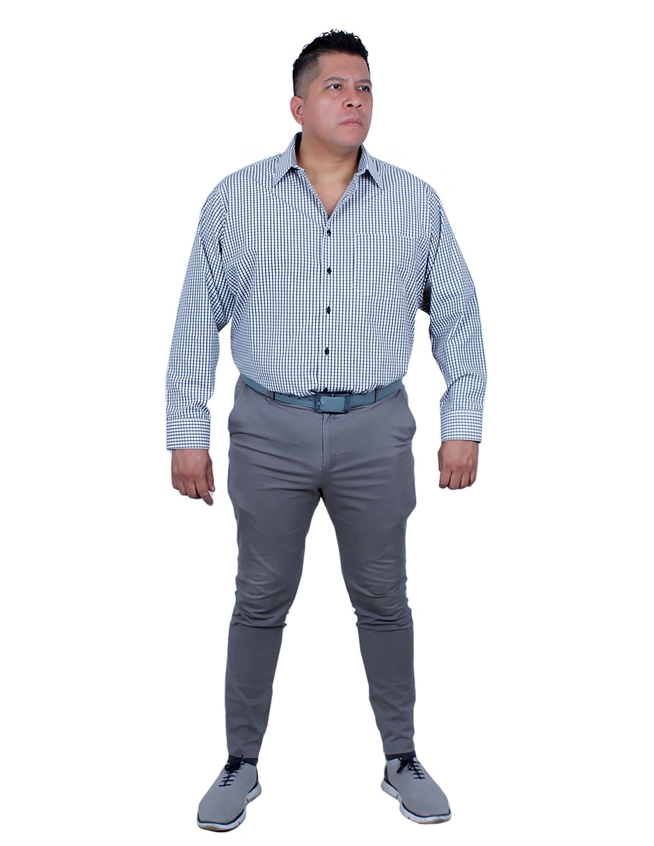 Camisa de vestir manga larga para hombre 2