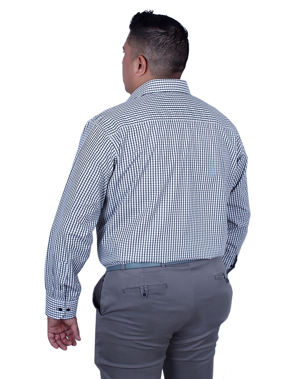 Camisa de vestir manga larga para hombre 3