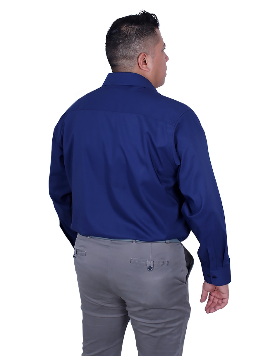 Camisa de vestir manga larga para hombre 3