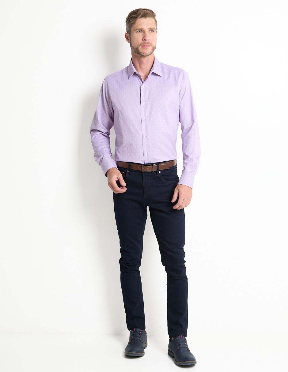 Camisa de vestir manga larga para hombre 3
