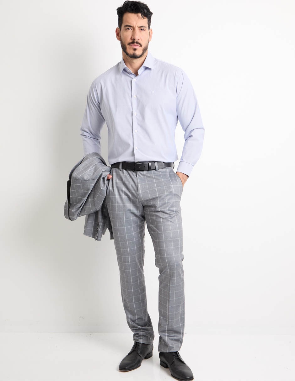 Camisa de vestir manga larga para hombre 3