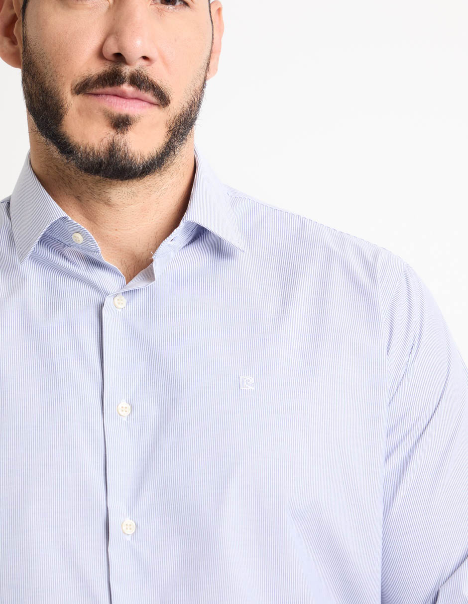 Camisa de vestir manga larga para hombre 4