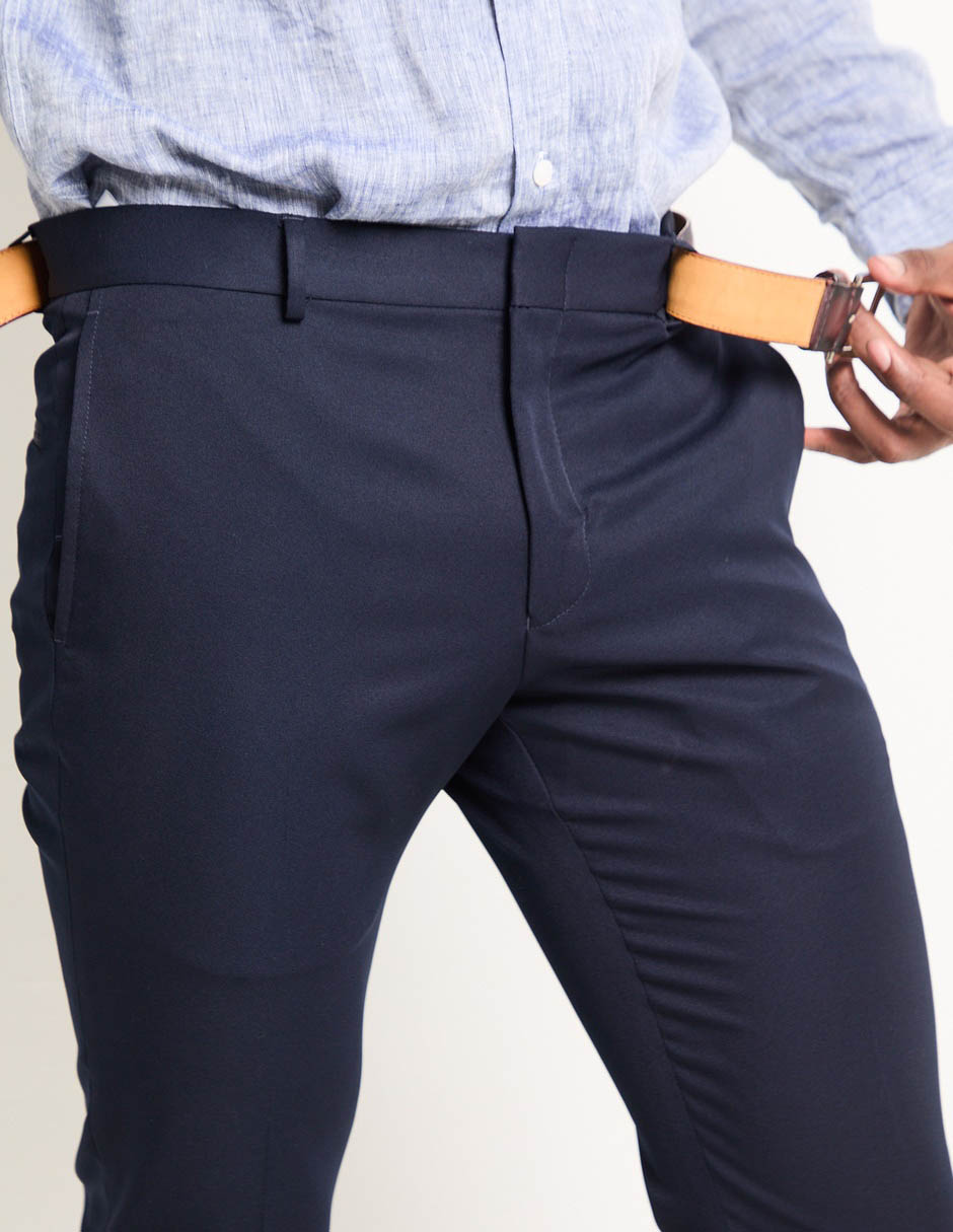 Pantalón de vestir skinny para hombre 4