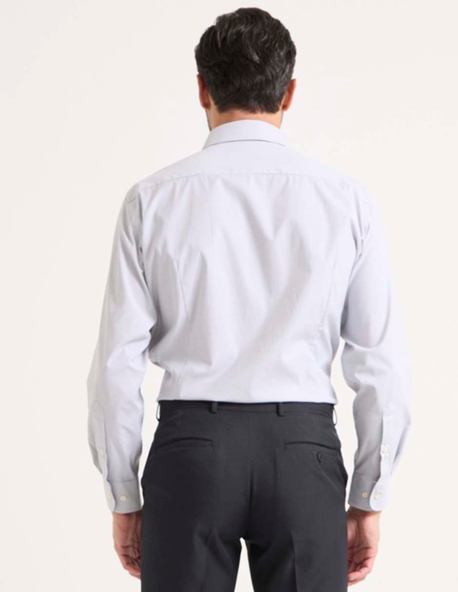 Camisa de vestir manga larga para hombre 2