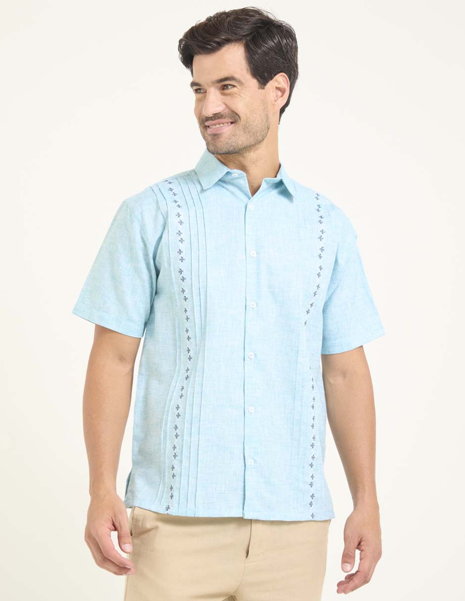 Guayabera manga corta para hombre Guayabera manga corta para hombre