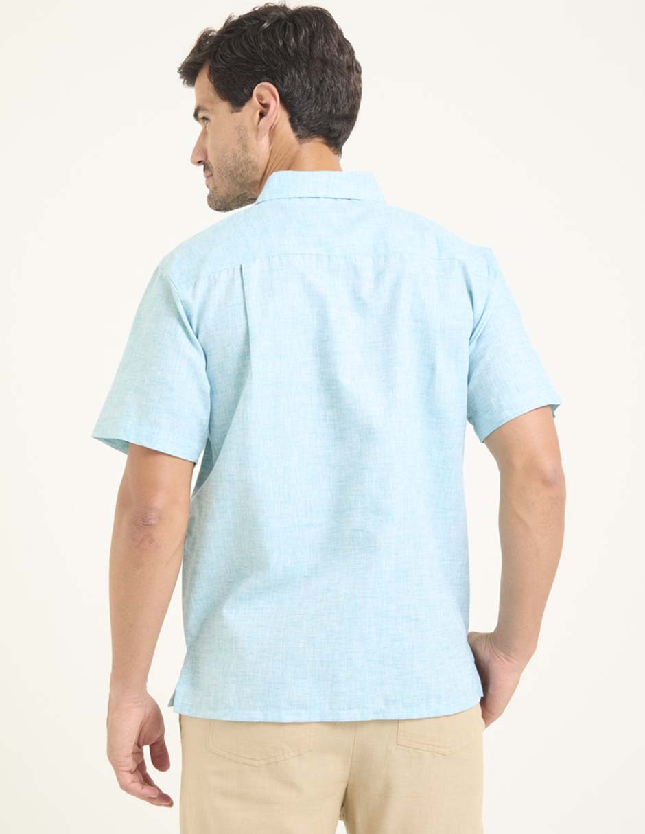 Guayabera manga corta para hombre 2