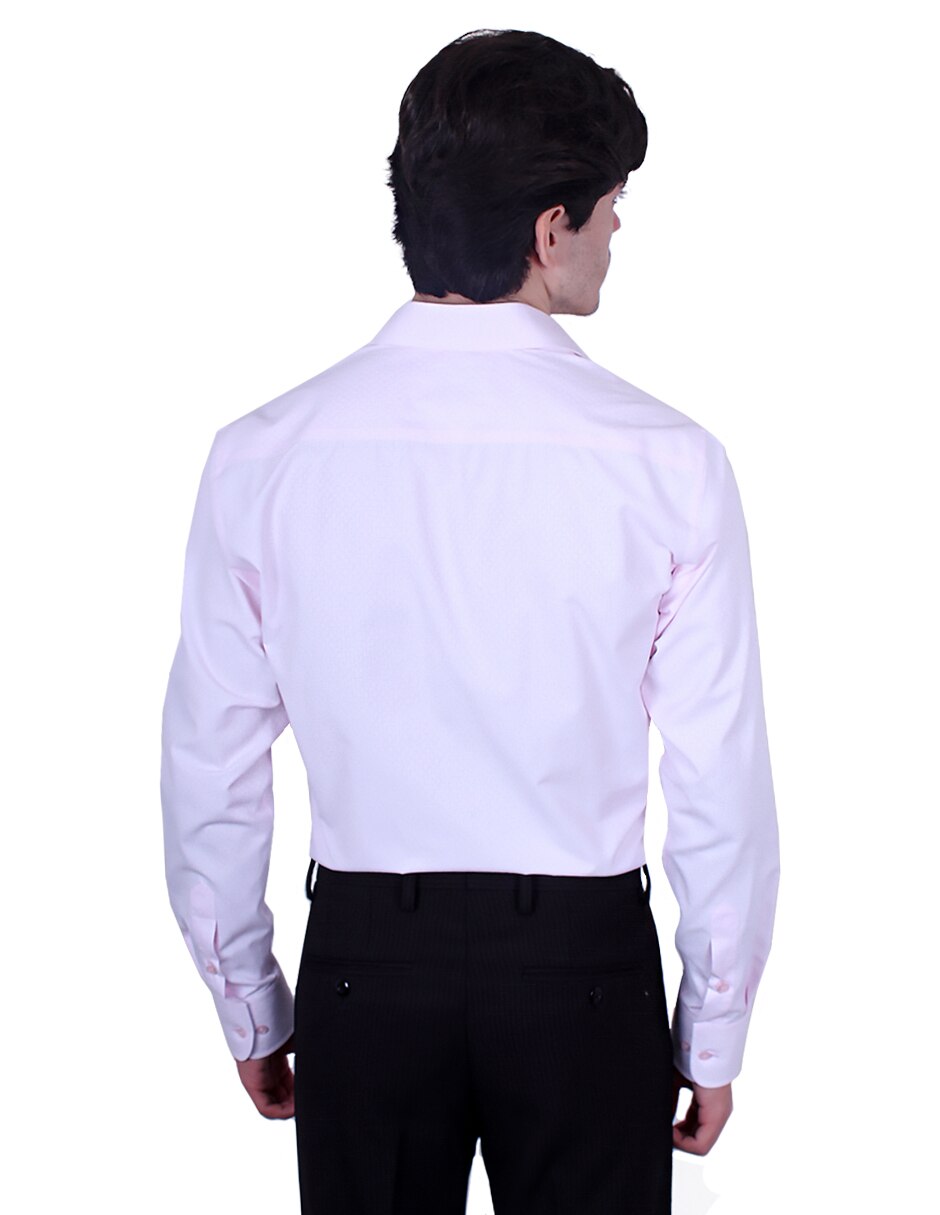 Camisa formal manga larga para hombre 3