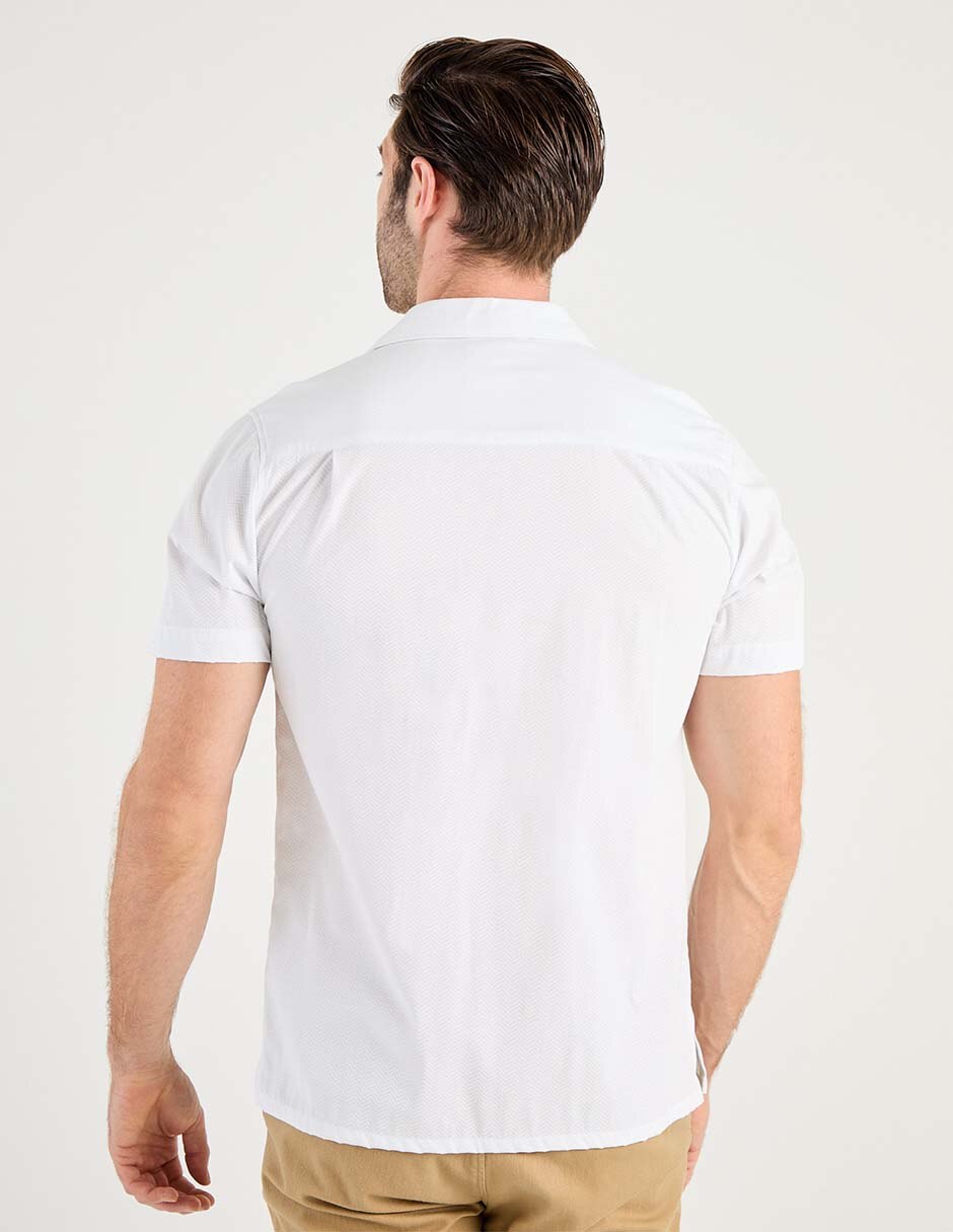 Camisa casual manga corta para hombre 2