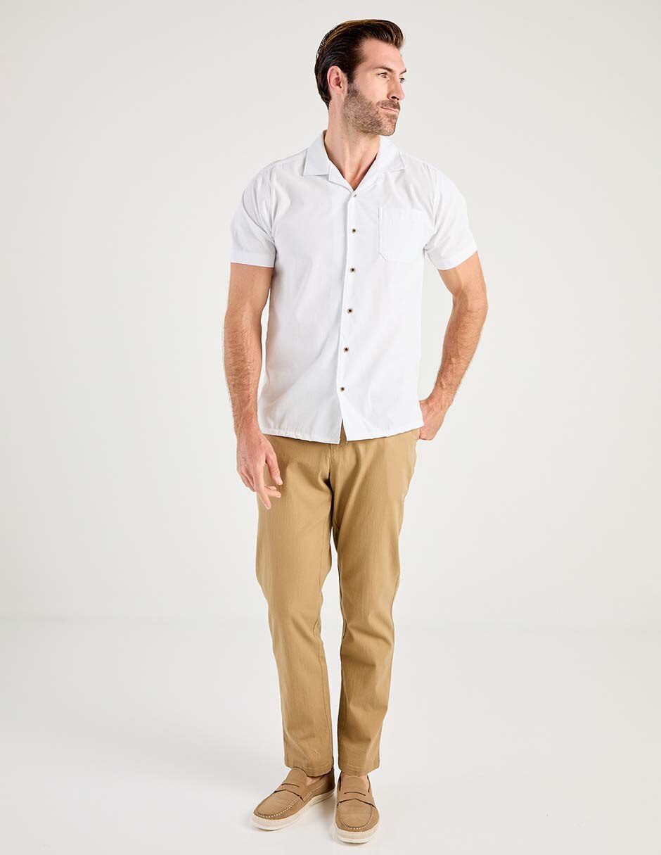 Camisa casual manga corta para hombre 3