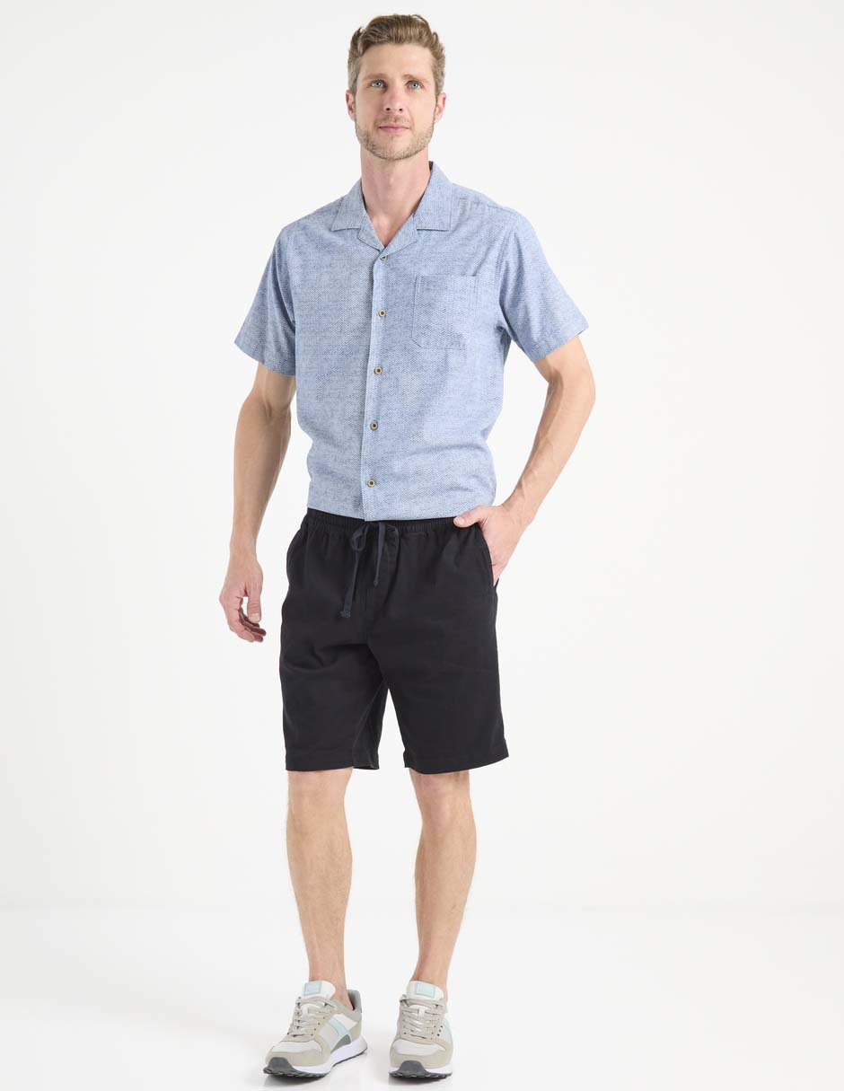 Camisa casual manga corta para hombre 3