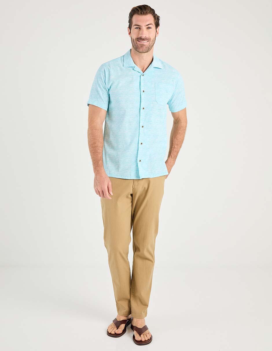 Guayabera manga corta para hombre 3