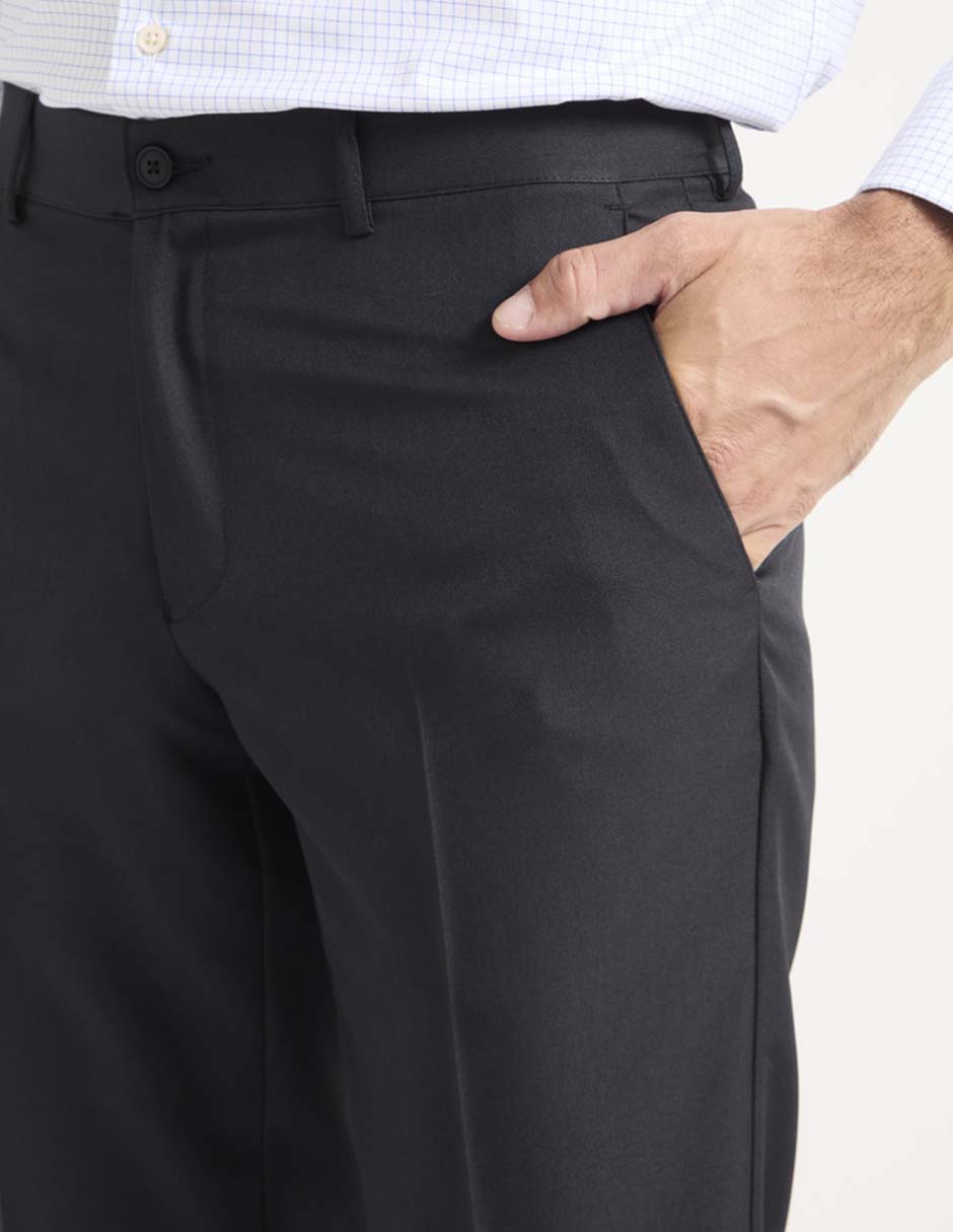 Pantalón de vestir slim de algodón para hombre 4