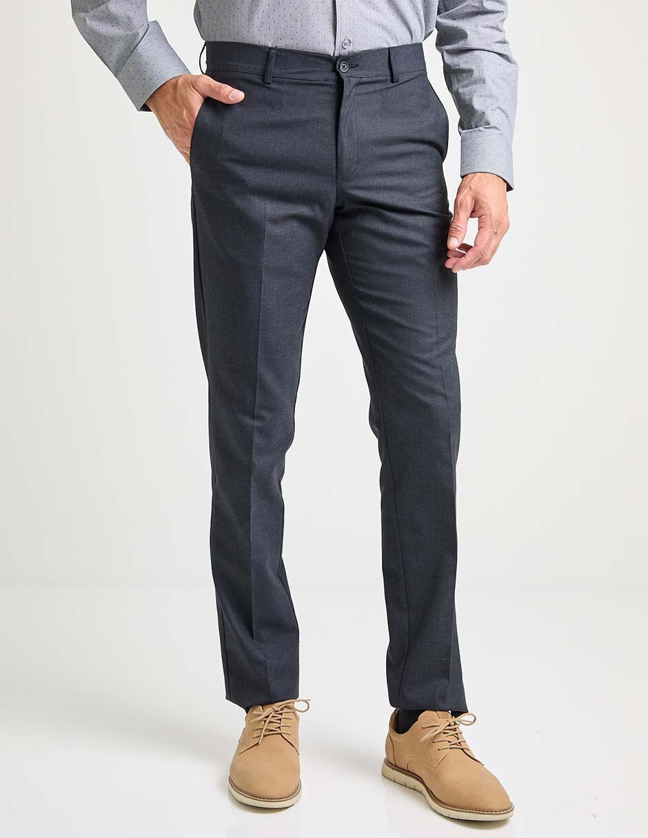 Pantalón de vestir slim para hombre Pantalón de vestir slim para hombre