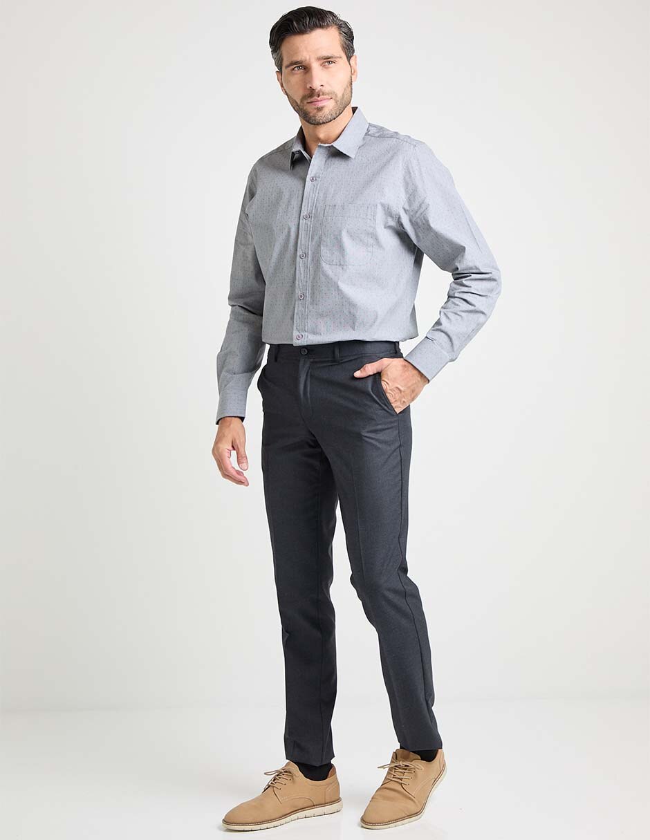 Pantalón de vestir slim para hombre 3