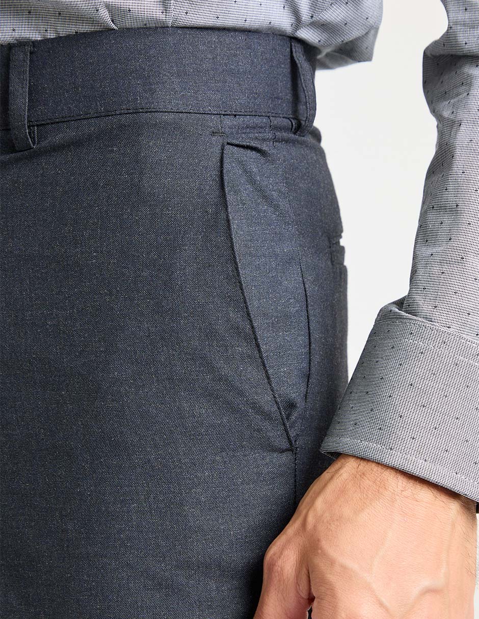Pantalón de vestir slim para hombre 4