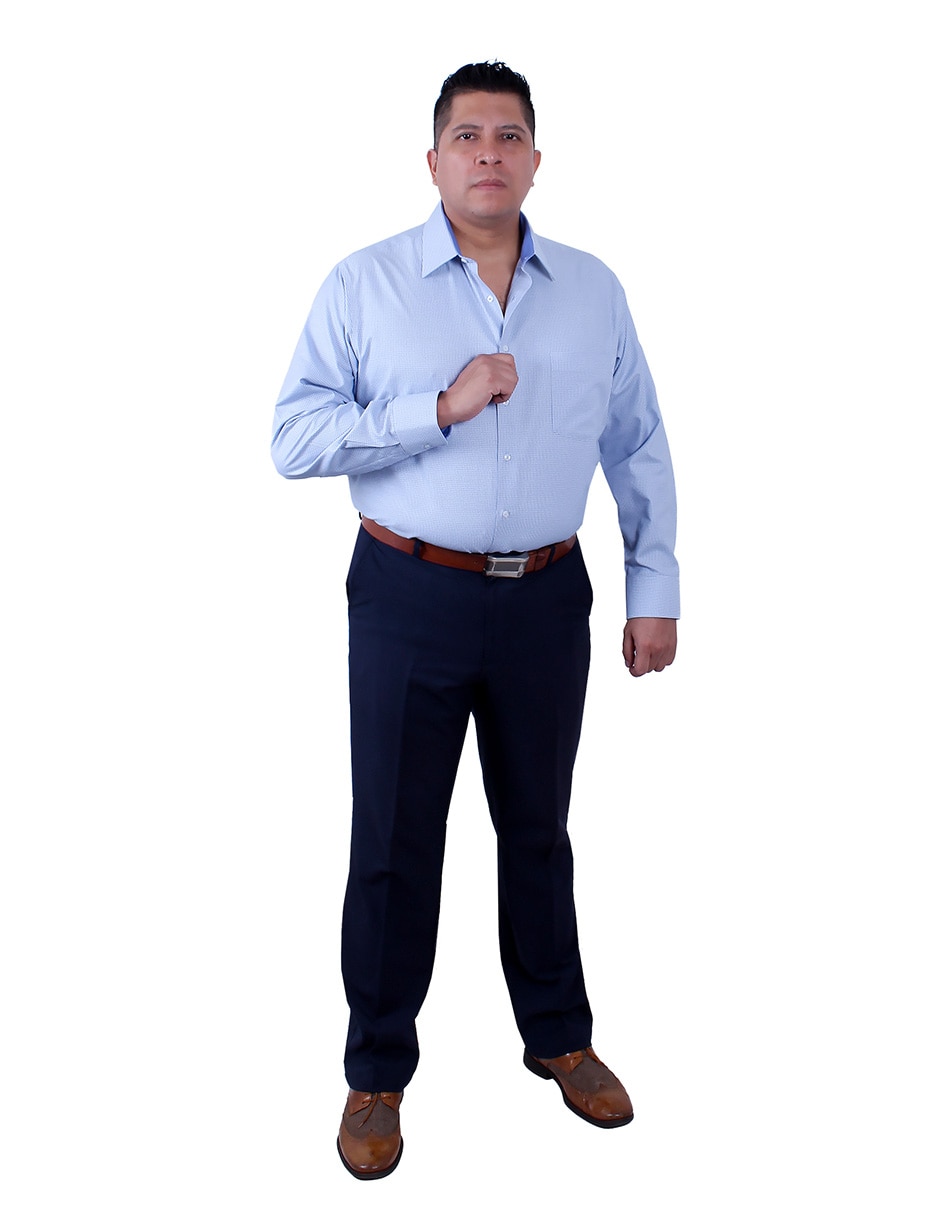 Camisa de vestir manga larga para hombre 2