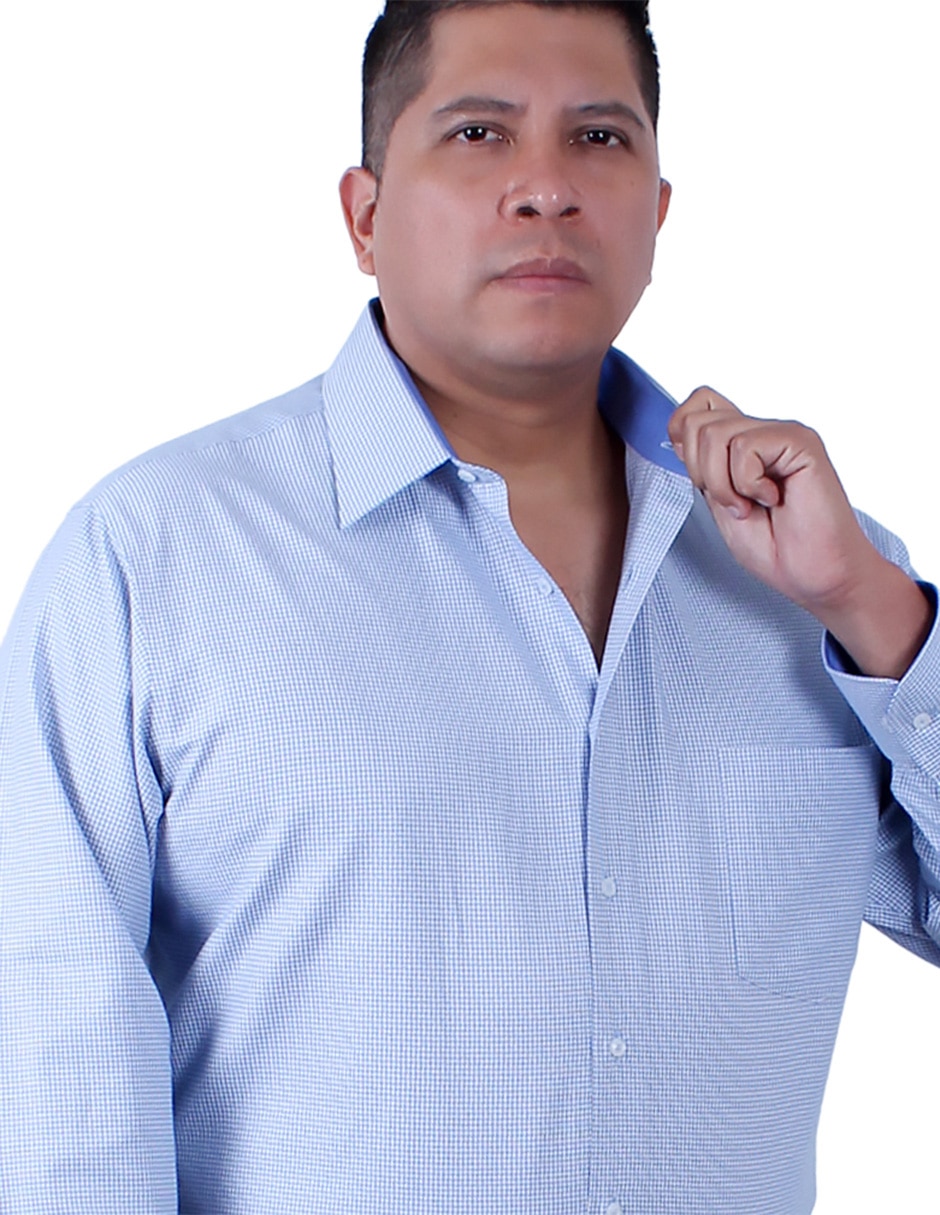 Camisa de vestir manga larga para hombre 4