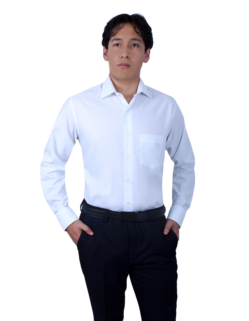 Camisa de vestir manga larga para hombre Camisa de vestir manga larga para hombre