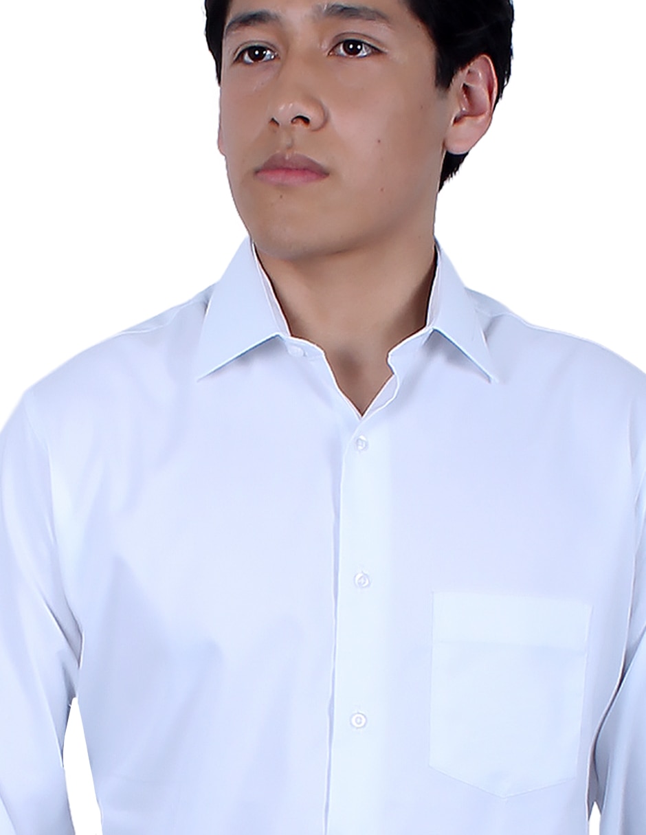 Camisa de vestir manga larga para hombre 4