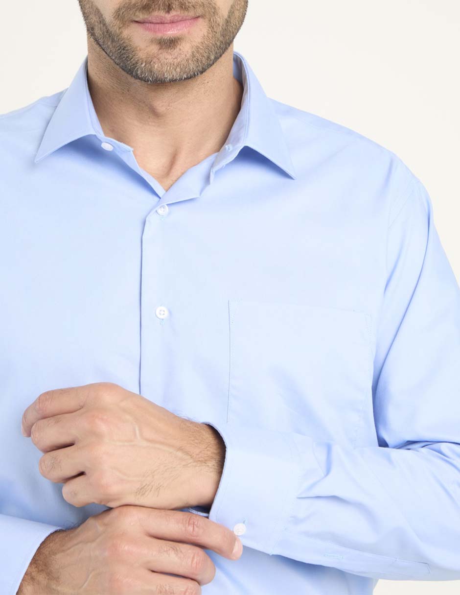 Camisa de vestir manga larga para hombre 4