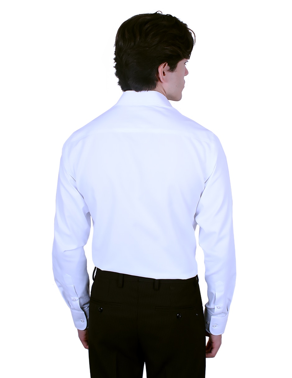 Camisa formal manga larga para hombre 3