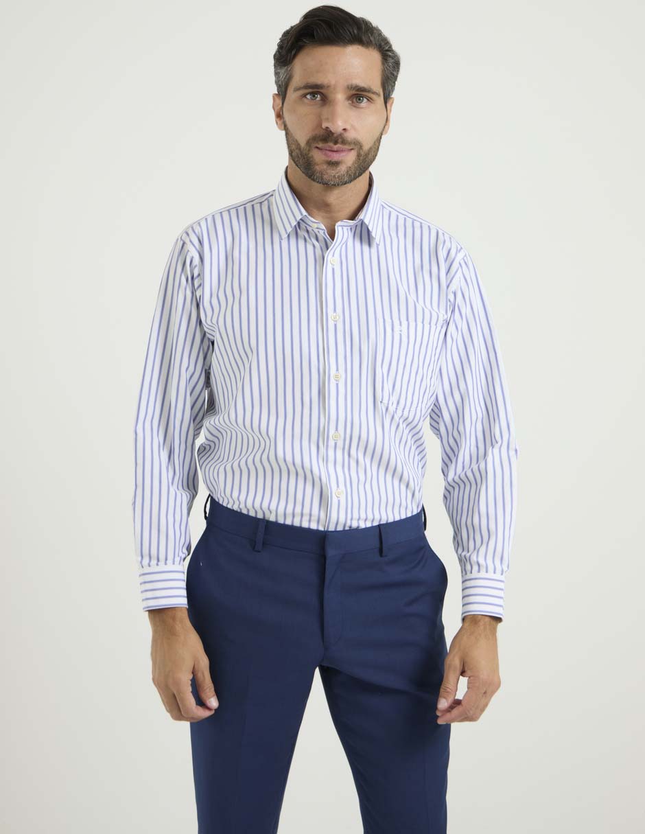 Camisa de vestir manga larga para hombre Camisa de vestir manga larga para hombre